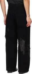 Song for the Mute Black TKL Edition Faded Jeans