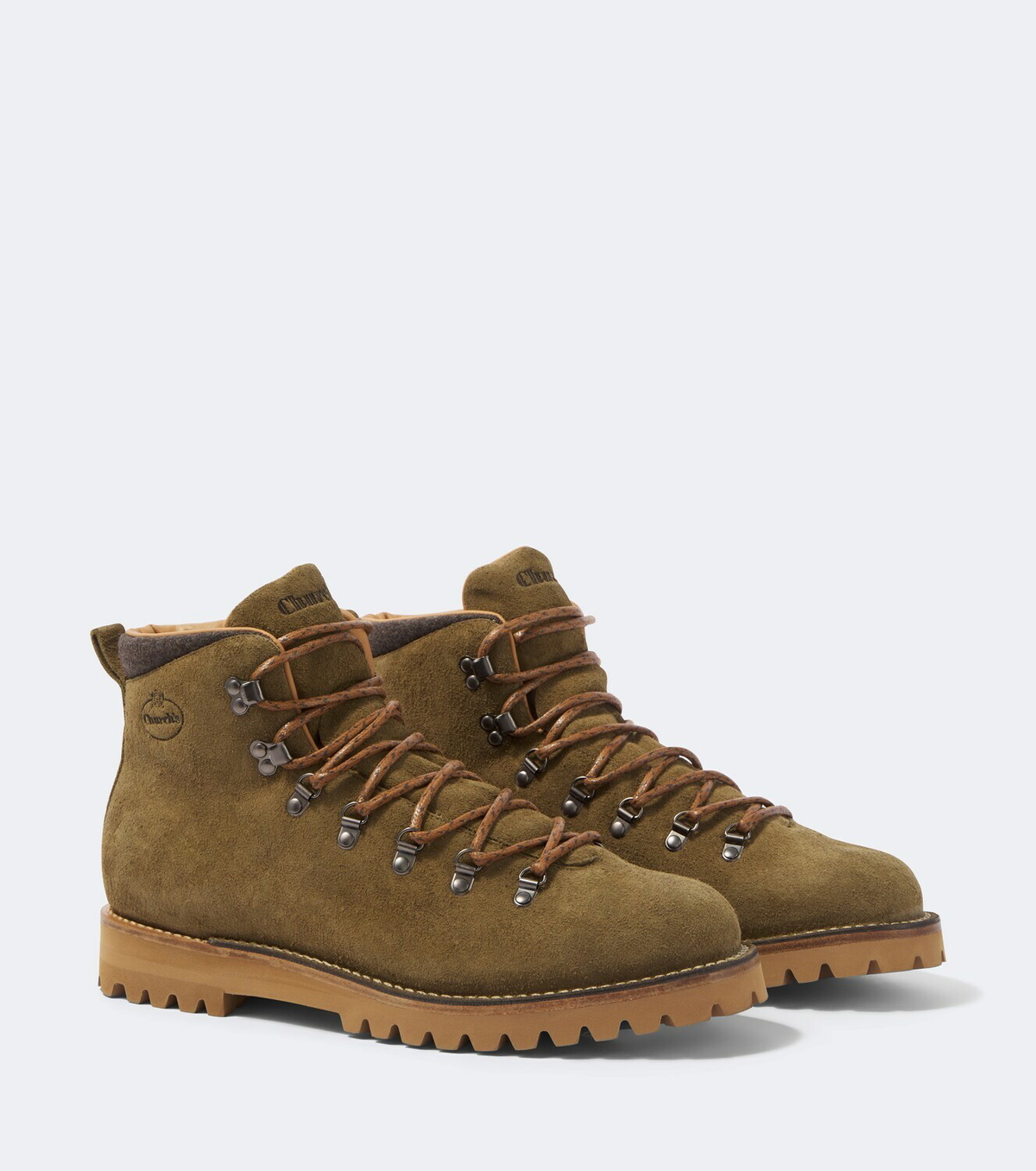 Church's Poulton suede lace-up boots
