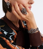 Gucci GG Marmont embellished ring