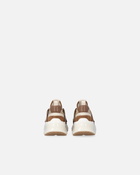 Pinko Ariel Sneakers With Laces And Rhinestones Rope Beige