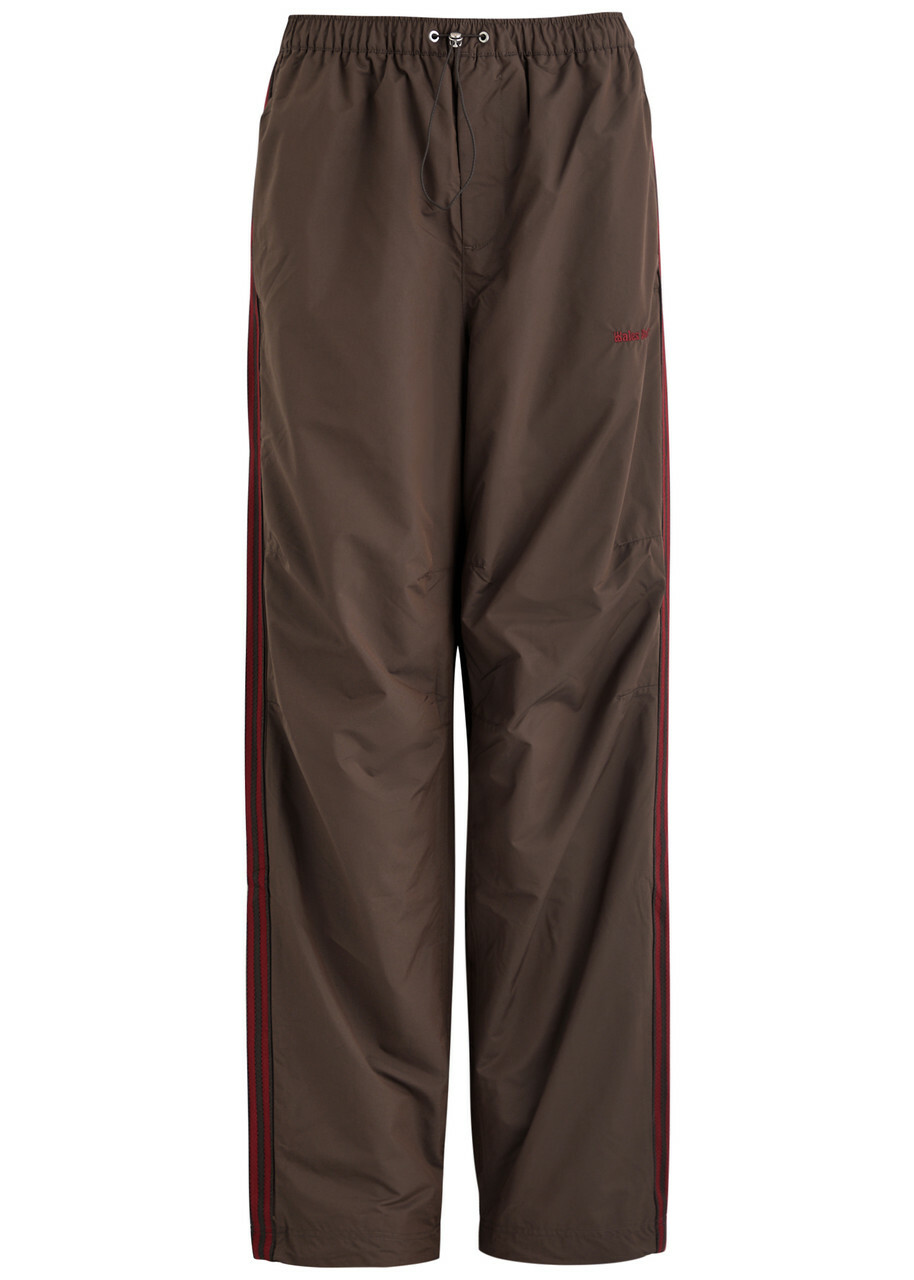 Wales bonner パンツ x Wales Bonner wool-blend flared pants in grey - Adidas | Mytheresa