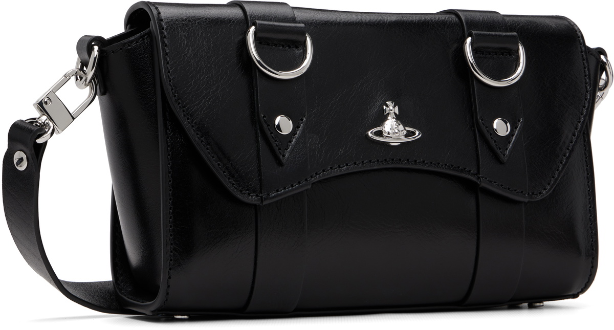 Vivienne Westwood Black Kimmy Crossbody Bag Vivienne Westwood
