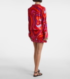 Pucci Marmo embellished cotton terry jacket