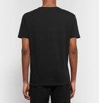 Alexander McQueen - Printed Cotton-Jersey T-shirt - Men - Black