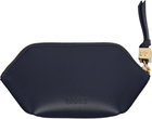 GANNI Navy Bou Bear Coin Pouch