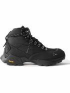 ROA - Andreas Strap Rubber-Trimmed Ripstop Boots - Black