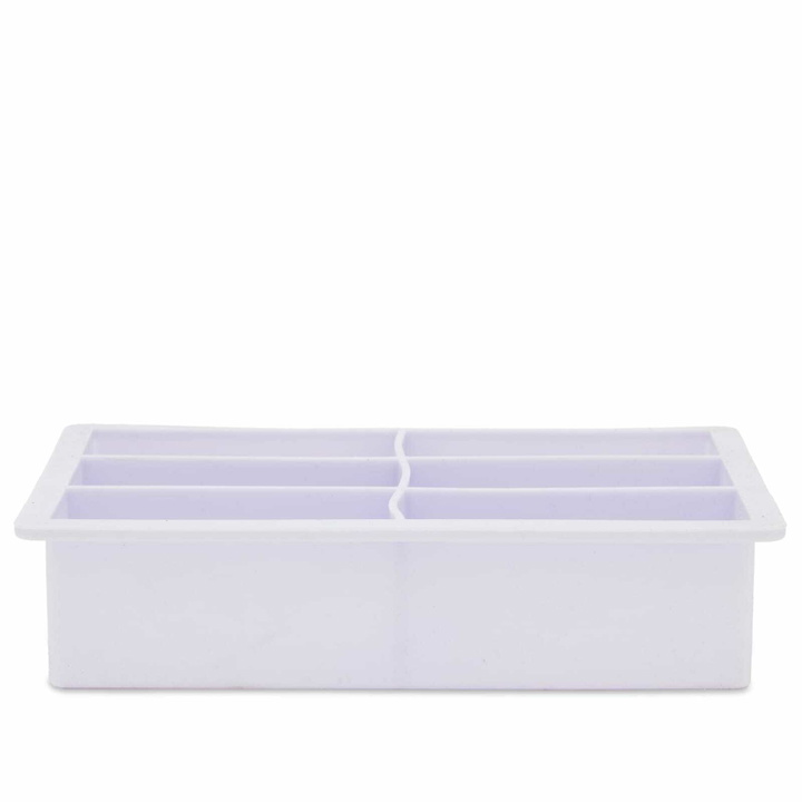 Photo: HAY Ice Cube Tray - 6 Cubes in Lilac 