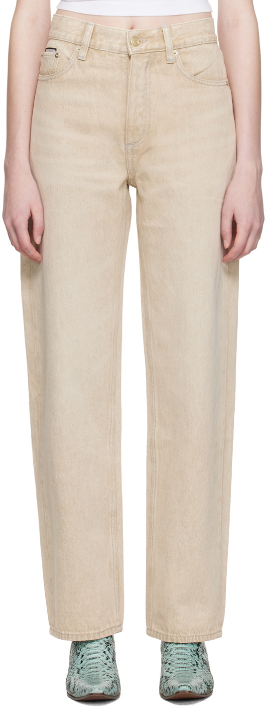 EYTYS Beige Benz Jeans Eytys