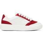 Casablanca White & Red Del Mar Sneakers