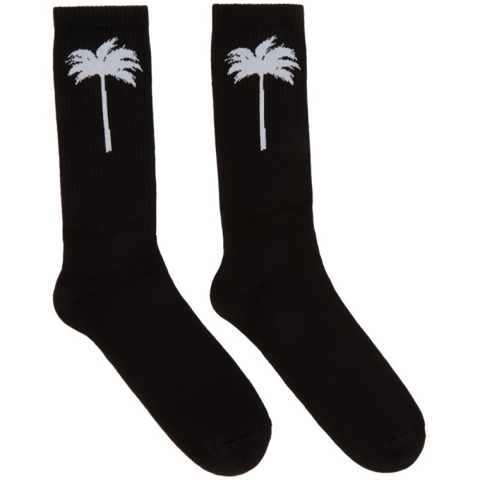 Photo: Palm Angels Black Palm Socks
