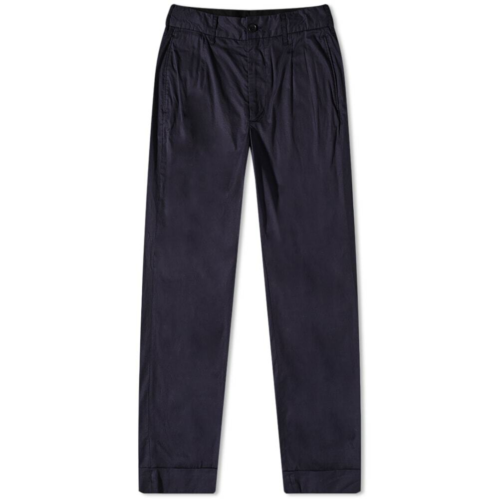 Engineered Garments Men's Andover Pant in Dark Navy High Count Twill ...