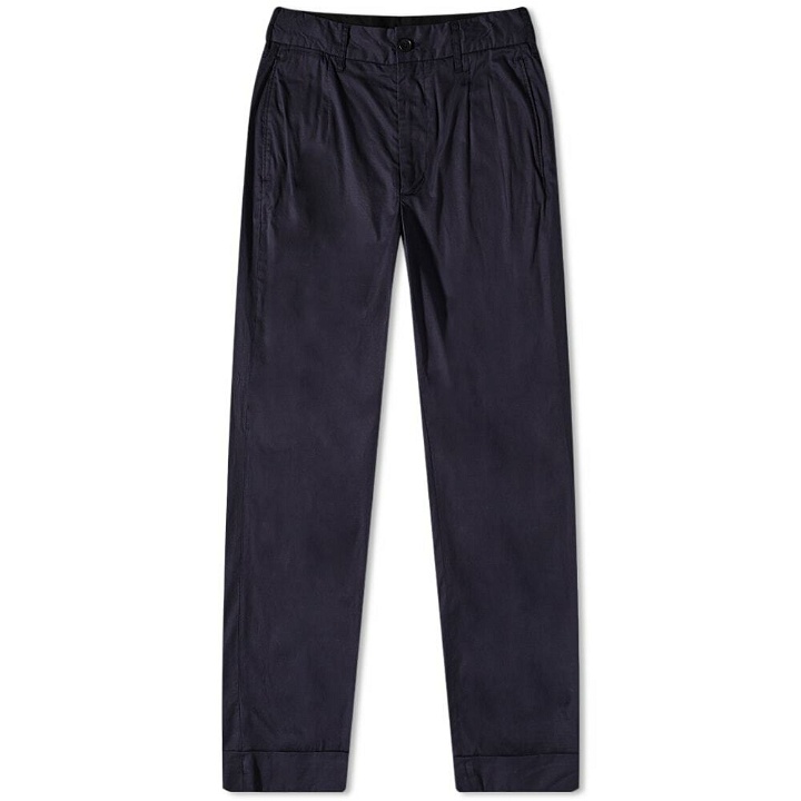 Photo: Engineered Garments Men's Andover Pant in Dark Navy High Count Twill