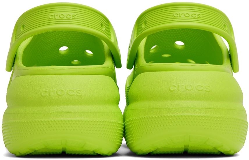 Crocs Green Crush Clogs Crocs