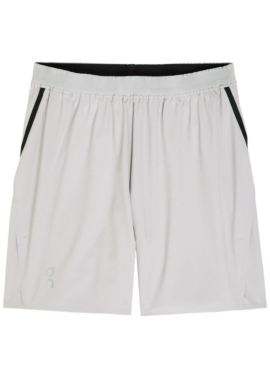 ON Train Stretch-shell Shorts Grey