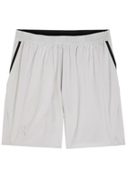 ON Train Stretch-shell Shorts Grey