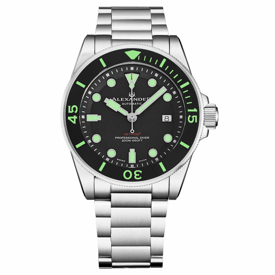 Alexander Alexander 2 Automatic Champagne Dial Mens Watch