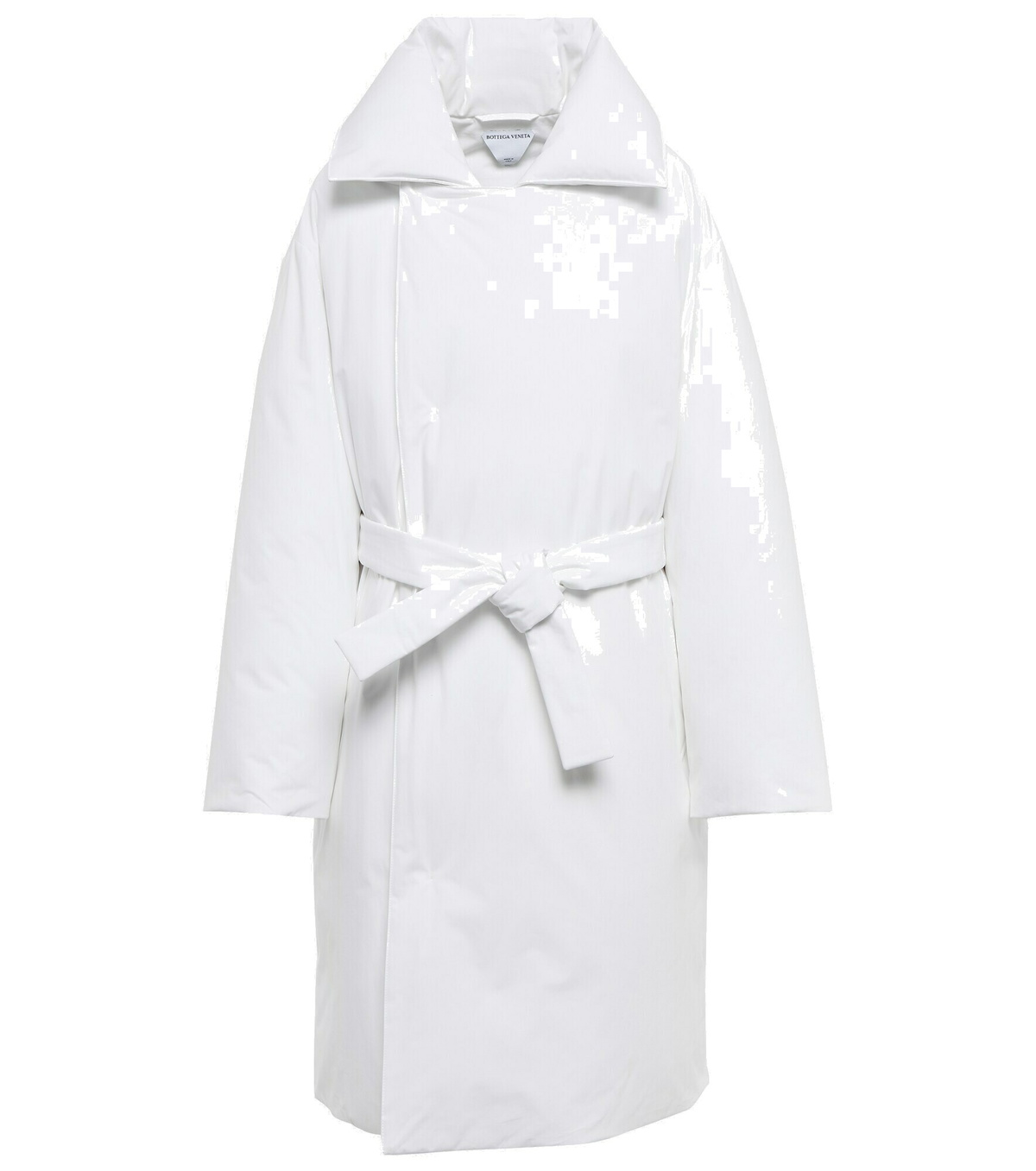 Bottega Veneta Off-White Down Puffer Coat Bottega Veneta
