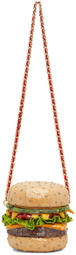 Moschino Brown 'The Diner' Hamburger Bag