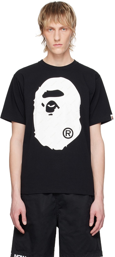 Photo: BAPE Black Hexagram Big Ape Head T-Shirt