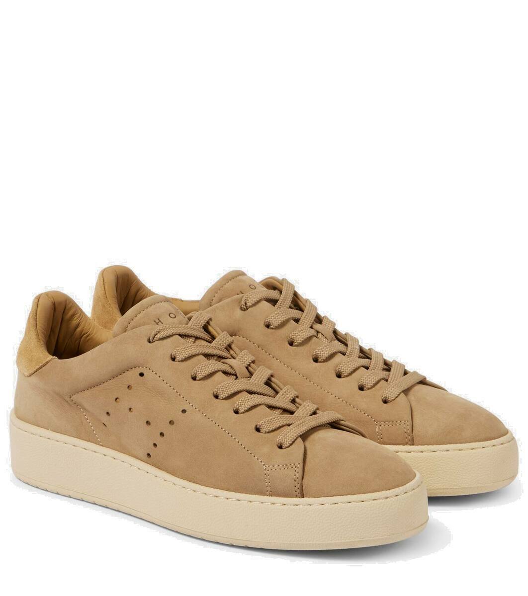 【Hogan】 Hogan H665 suede-trimmedスニーカー Hogan H672 suede sneakers Hogan
