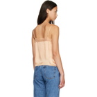 ANINE BING Pink Mael Camisole