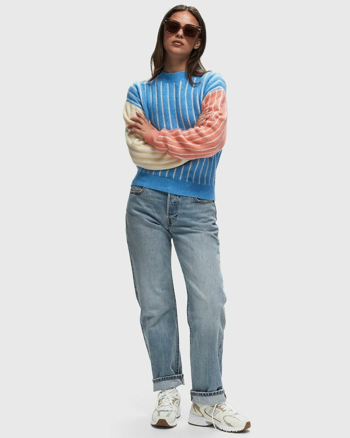 Stine Goya Sg Nachi, 2108 Cable Knit Multi Pullovers