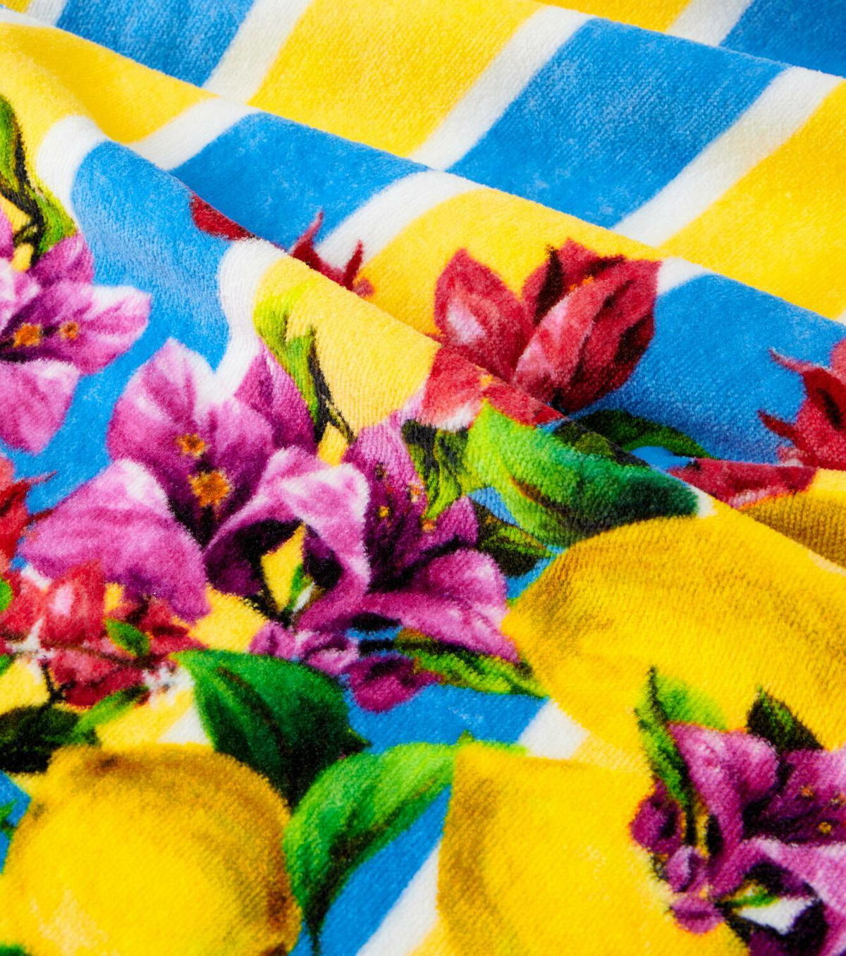 Dolce&Gabbana Casa Taormina cotton terry beach towel