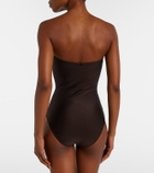Adriana Degreas Belted embellished swimsuit