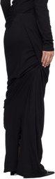 Entire Studios Black Dia Maxi Skirt
