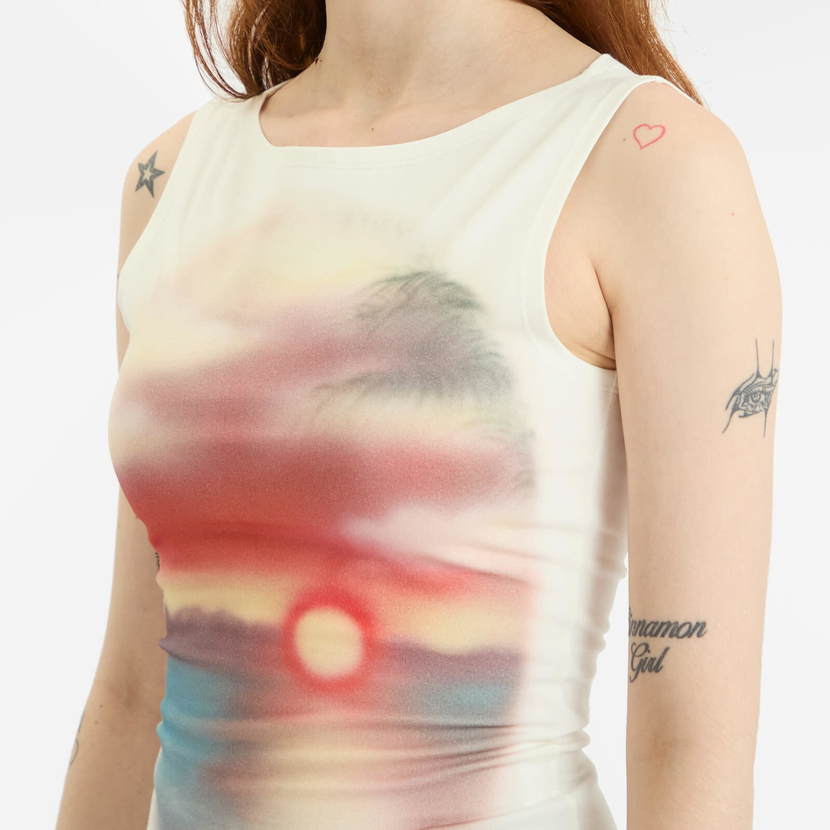 Peachy Den Women's Souvenir Top in Day