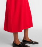 Jardin des Orangers Cotton, silk and cashmere maxi dress