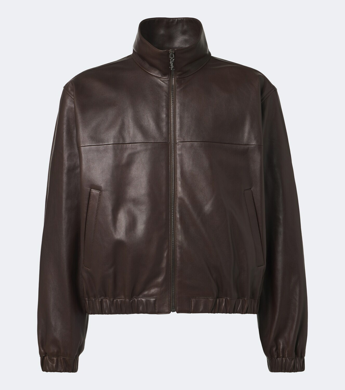 Saint Laurent Leather blouson jacket