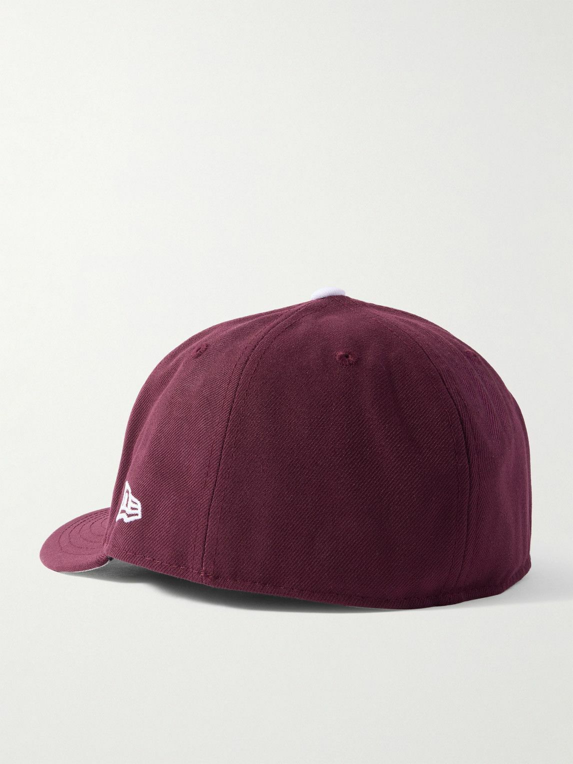 WTAPS - New Era Logo-Embroidered Twill Baseball Cap - Burgundy