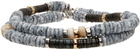 Isabel Marant Blue & Green Heishi Man Bracelet