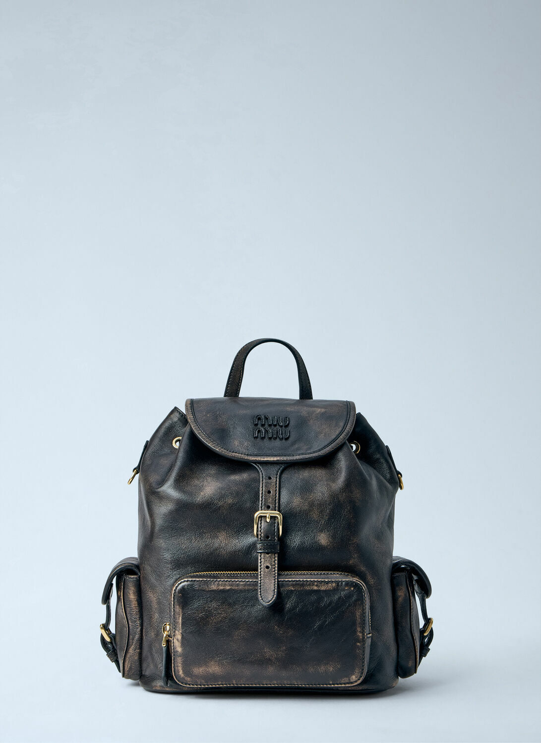 Miu Miu Leather Backpack