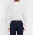 Brioni - White Cotton-Poplin Shirt - Men - White