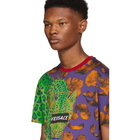 Versace Multicolor Leopard T-Shirt