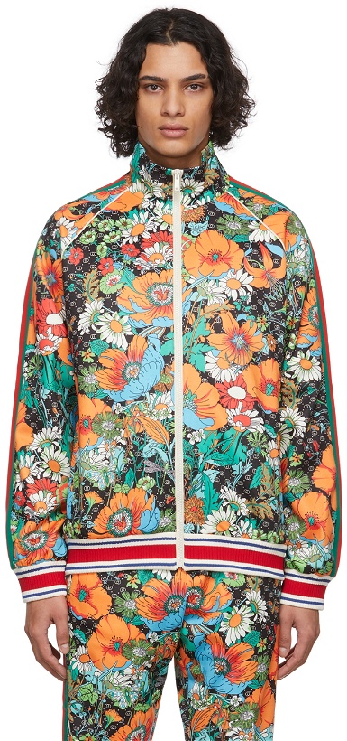 Photo: Gucci Multicolor The North Face Edition Floral Jacket
