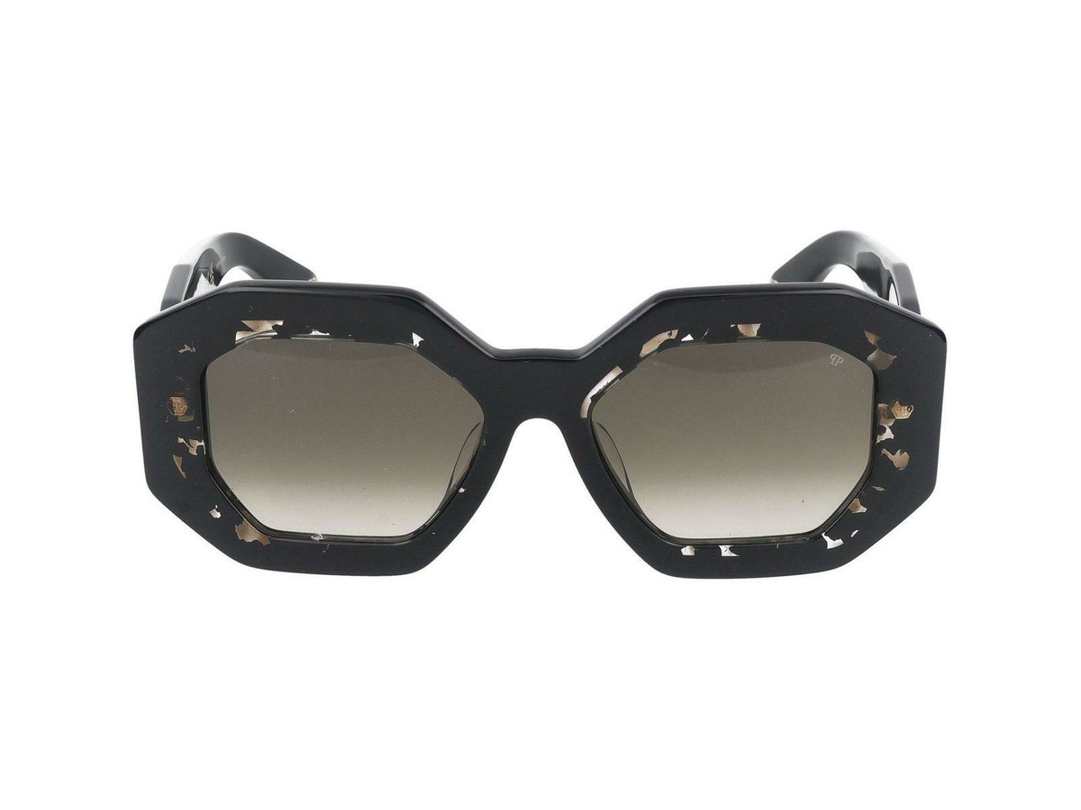 Philipp Plein Geometric Frame Sunglasses Sunglasses