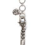 ALEXANDER MCQUEEN - Burnished Silver-Tone and Bead Bracelet - Silver