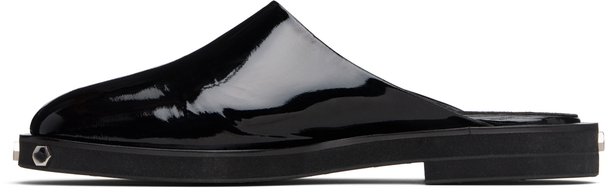 OUAT Black Astro Mule Loafers