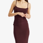 SKIMS Women's Soft Lounge Long Skirt in Bordeaux