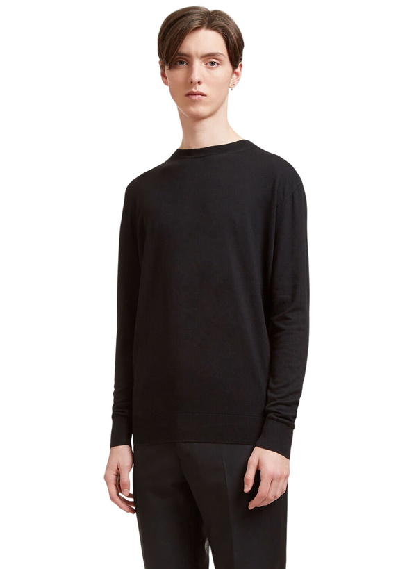 Photo: Aiezen Silk and Cashmere-Blend Crewneck Sweater