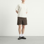 Goldwin Men's Nylon Shorts in Jet Brown