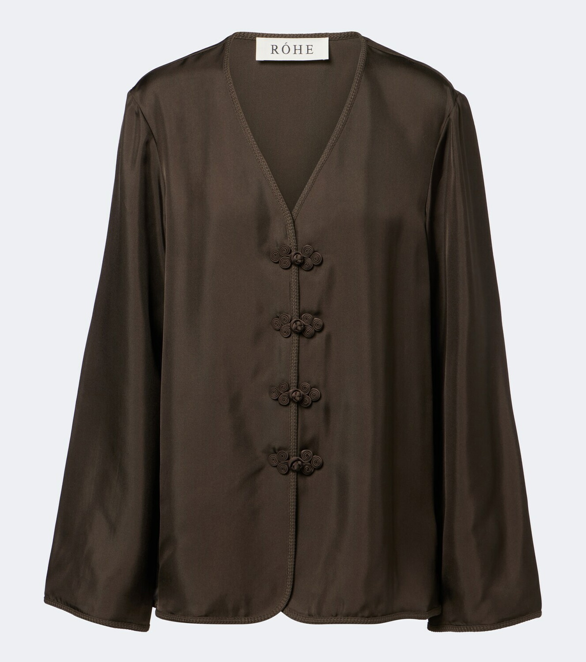 Róhe Oversized silk blouse