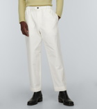 Jil Sander - Mid-rise straight cotton pants