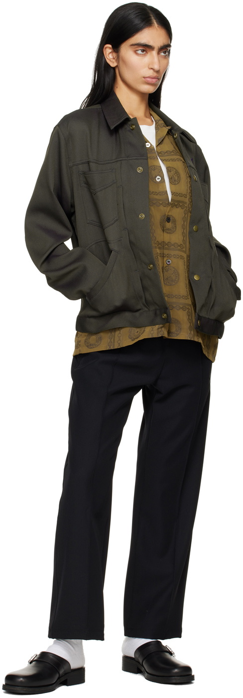 NEEDLES Gray Penny Denim Jacket Needles