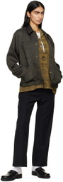 NEEDLES Gray Penny Denim Jacket