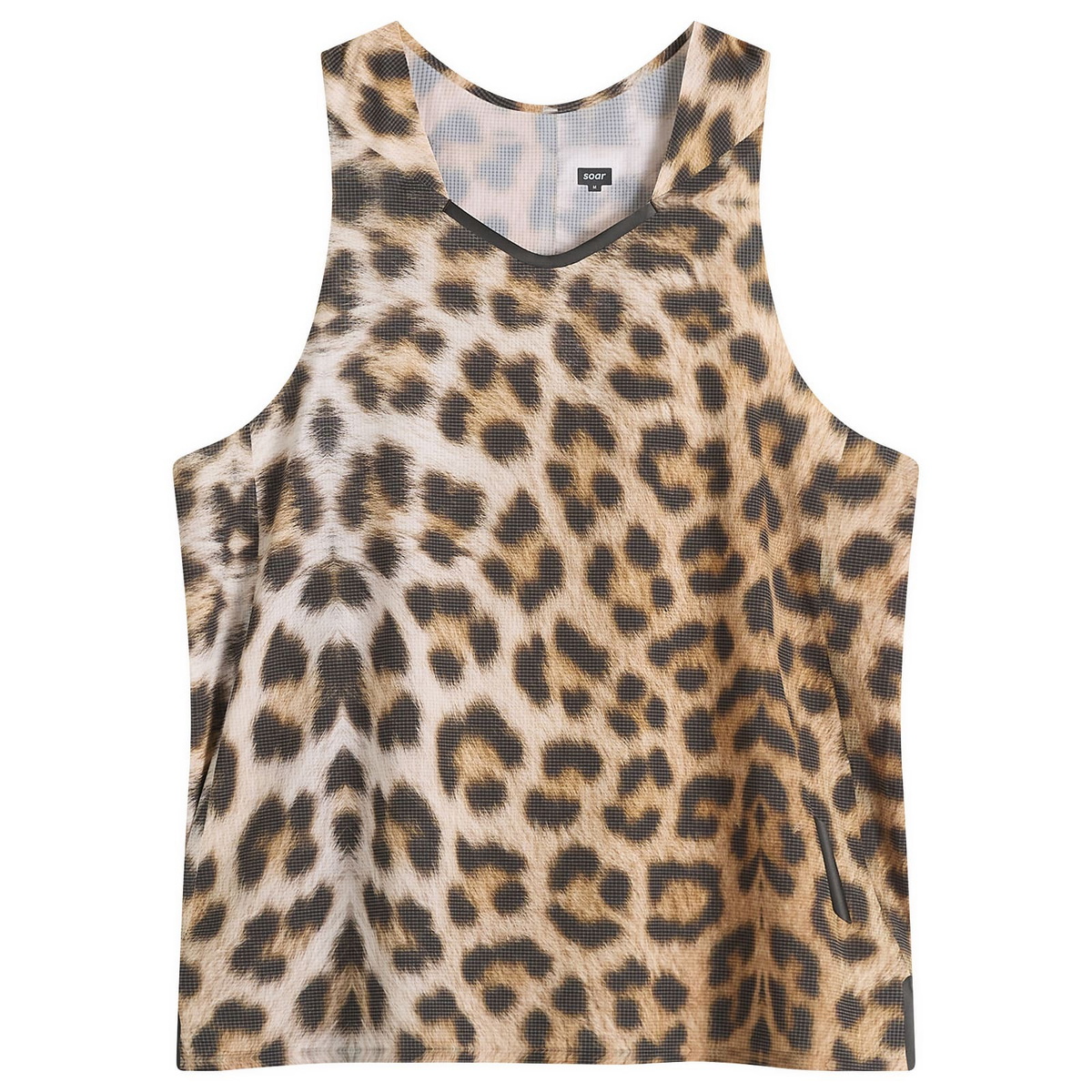 SOAR Men's Protolab Silk Vest in Leopard