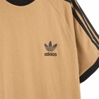 Adidas 3-Stripes T-Shirt in Cardboard/Black